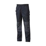 U-Power Alpha Werkbroek voor heren, elastische cargobroek, met kniebeschermers, meerdere zakken, comfortabele stof, slijtvast, duurzaam