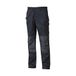 U-Power Alpha Werkbroek voor heren, elastische cargobroek, met kniebeschermers, meerdere zakken, comfortabele stof, slijtvast, duurzaam