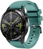 Strap-it bracelet de montre connectée en silicone - Convient pour Huawei Watch GT 3 46mm - Vert pin