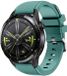 Strap-it bracelet de montre connectée en silicone - Convient pour Huawei Watch GT 3 46mm - Vert pin