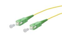 Metz Connect 151P3EAEA10E Glasvezel Optische vezel Aansluitkabel 1 m Geel Singlemode OS2