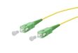 Metz Connect 151P3EAEA10E Glasvezel Optische vezel Aansluitkabel 1 m Geel Singlemode OS2