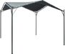 Prieel 3x3 m Acier anthracite