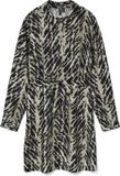 VERO MODA VMLUCY LS SHORT SHIRT DRESS WVN GA BOO - Femme - Mini robe - L - Noir