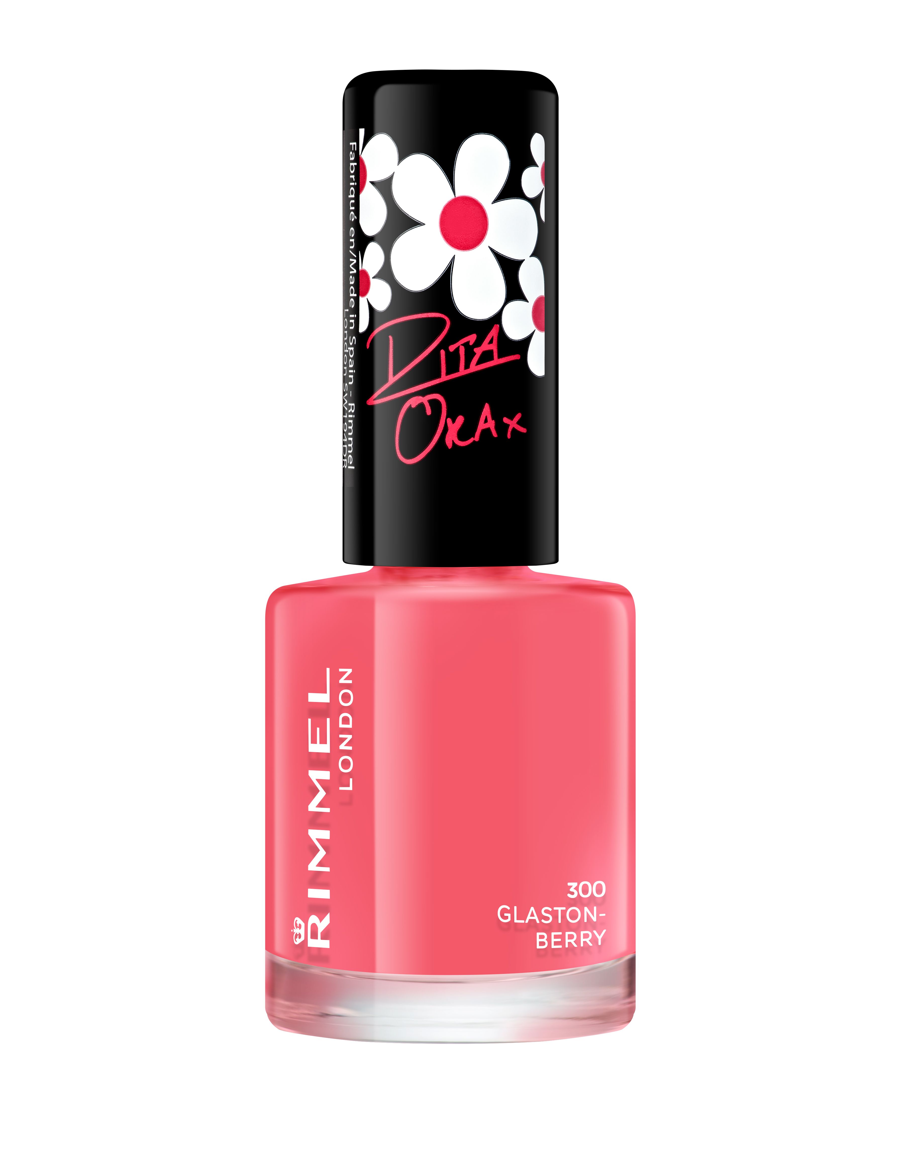 Rimmel 60 Seconds Super Shine Nagellak - 300 Glaston Berry - 8ml