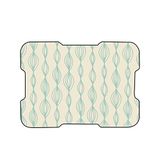 Bonamaison, Digitally Printed Mousepad, Non-Slip Bottom, for Office and Home, Dimensions: 22x18 cm