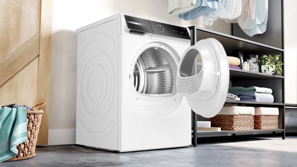 Bosch Serie 8 WRB247C9NL Warmtepompdroger - 9 kg - Wit