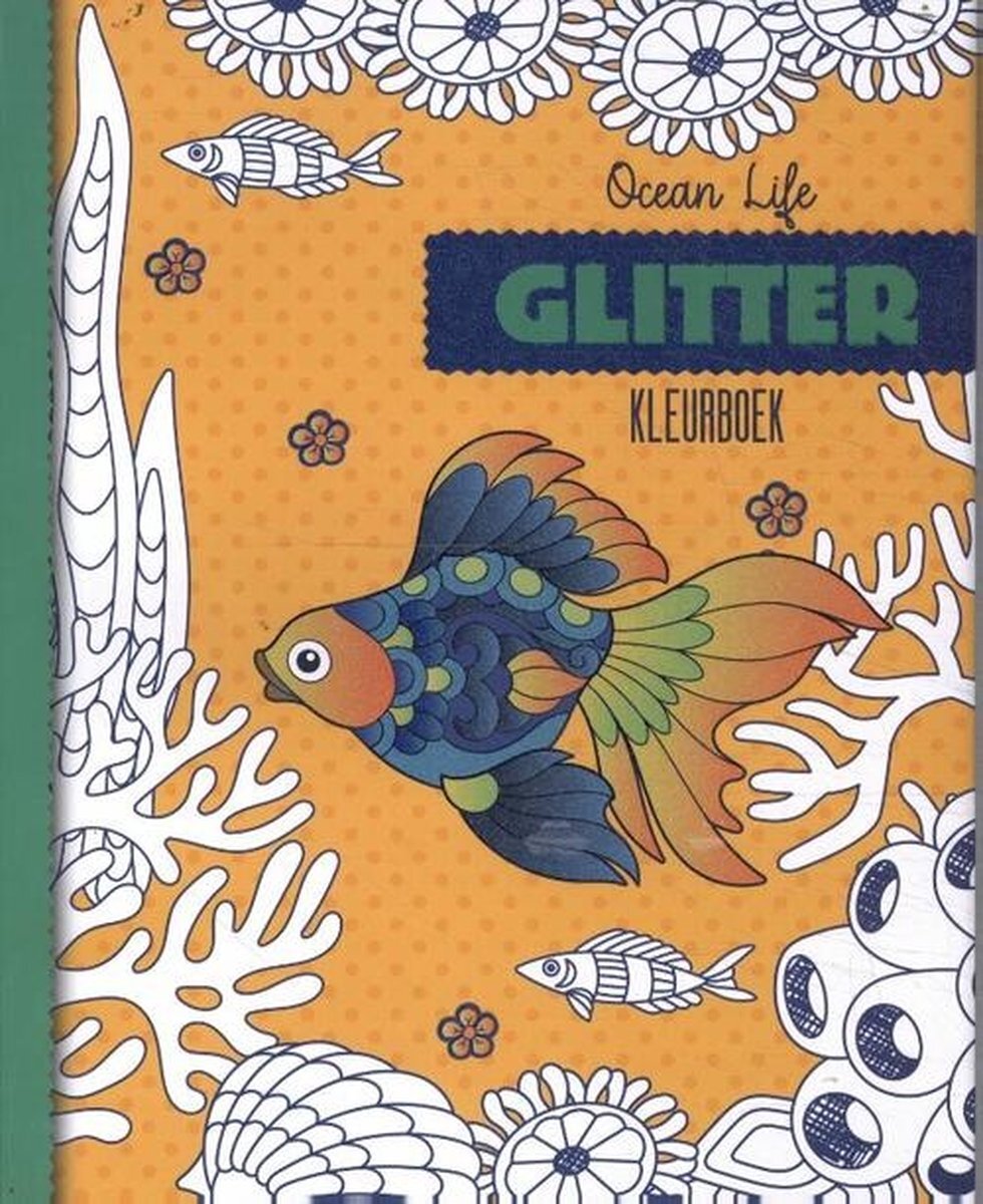 Interstat Ocean life Glitter Kleurboek