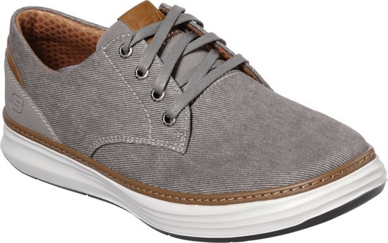 SKECHERS Moreno Sneakers Heren - Taupe