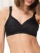 Triumph Doreen+Cotton 01 N Beha - Zwart - Maat C90