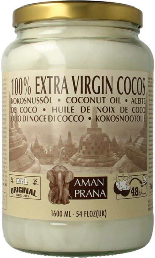 Amanprana Kokosnootolie bio 1600 Milliliter