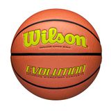 Wilson Basketbal EVOLUTION 295 GAME BALL, Blended Leer, Binnen-Basketbal