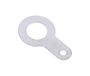 RS PRO Soldeeraansluiting, Ø 5,3 mm, messing tin, verpakking van 250 stuks