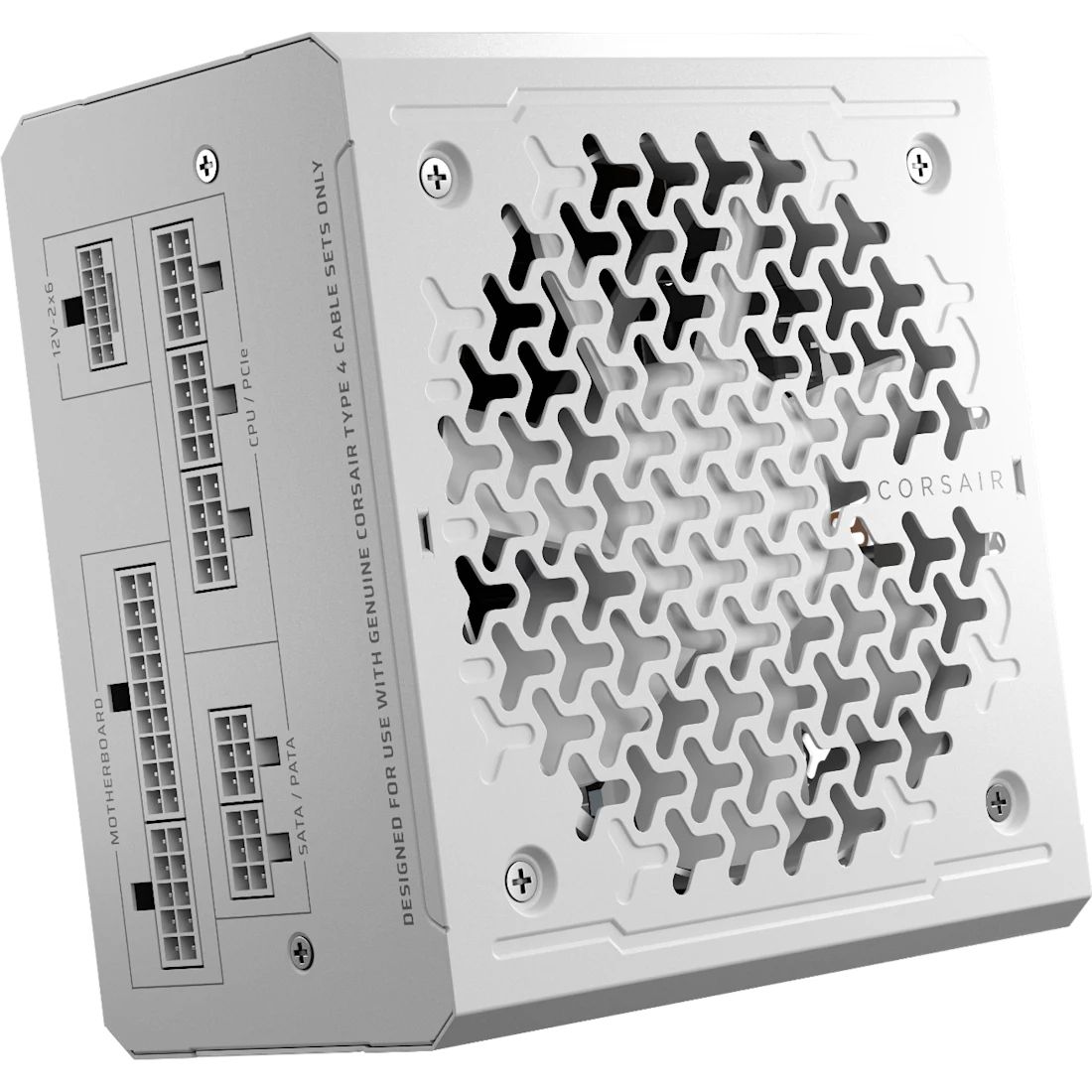 Corsair RM750e (2025) 750W 80+ Gold Fully Modular ATX Power Supply - White