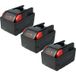 Aeg / Milwaukee 3x 3000 mAh Li-ion 28 V Batterie de remplacement