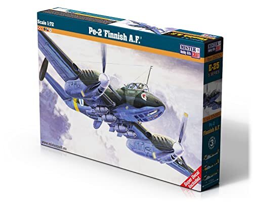 MisterCraft MCE25 1:72 Pe-2 Peshka WWII Bomber, meerkleurig