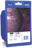 Brother LC1220 Rainbow inktcartridge - Cyaan, Magenta, Geel - 3 stuks