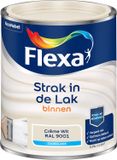 FLEXA Strak in de Lak RAL 9001 crème wit zijdeglans 750 ml