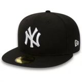 New Era Casquette New York Yankees Essential 59FIFTY Zwart Heren Maat 7 5/8