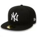 New Era Casquette New York Yankees Essential 59FIFTY Zwart Heren Maat 7 5/8