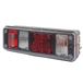 HELLA 2VP 340 961-221 Feu arrière - Hybride - 24V - Montage en applique/vissé - Couleur de la lentille : Transparent - Connecteur : EasyConn 1 x 7/EasyConn 4 x 2 - Connecteur : Mâle - droite - Quantité : 1