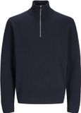Jack & Jones Trui Jprblamilano Stitch Knit Half Zip S 12259664 Night Sky Mannen Maat - XL