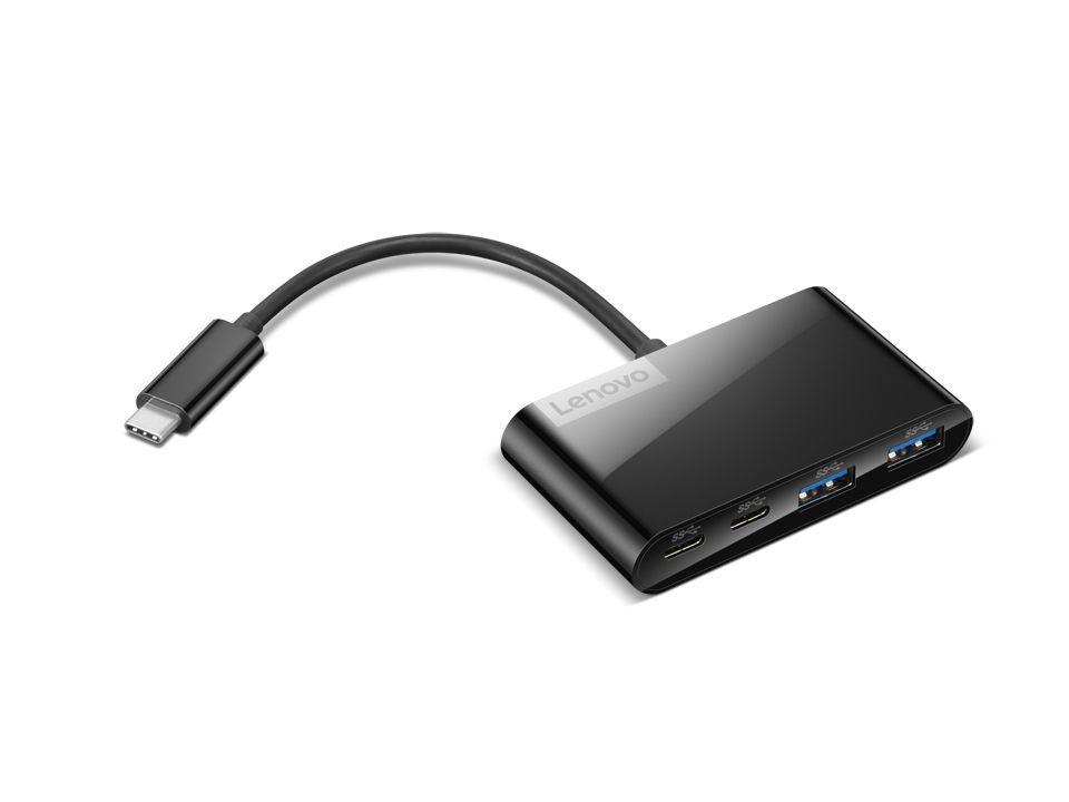 Lenovo Select USB-C Hub - 4 Poorten