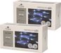Anna's Collection Kerstverlichting - Set van 2x stuks - 80 leds - helder wit - 8 meter - lichtsnoer - dimmer - timer - IP44
