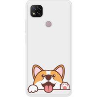 Hello Corgi Siliconen hoes compatibel met Redmi 9C