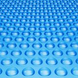 Latios Couverture solaire pour piscine - Bâche solaire rectangulaire - 8,53 x 4,27 m - 0,40 mm d'épaisseur - Pour piscines enterrées et hors sol - Conservation de la chaleur et réduction de l'évaporation - Bleu
