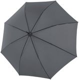 Doppler Bristol Stok paraplu 87 cm - 103cm Diameter - solid grey