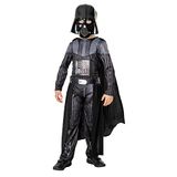 Rubie's 3014809-10 Darth Vader Kenobi Deluxe kostuum voor kinderen, jongens, zoals afgebeeld, 9-10 jaar Halloween