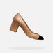 GEOX VIRNILISA 65 DAMES Pumps - BEIGE/ZWART - Maat 38