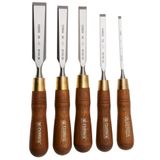 Narex Wood Line Plus Premium Bevel Edge Chisel Set 863821, 5-delig (6-12-16-20-26 mm)