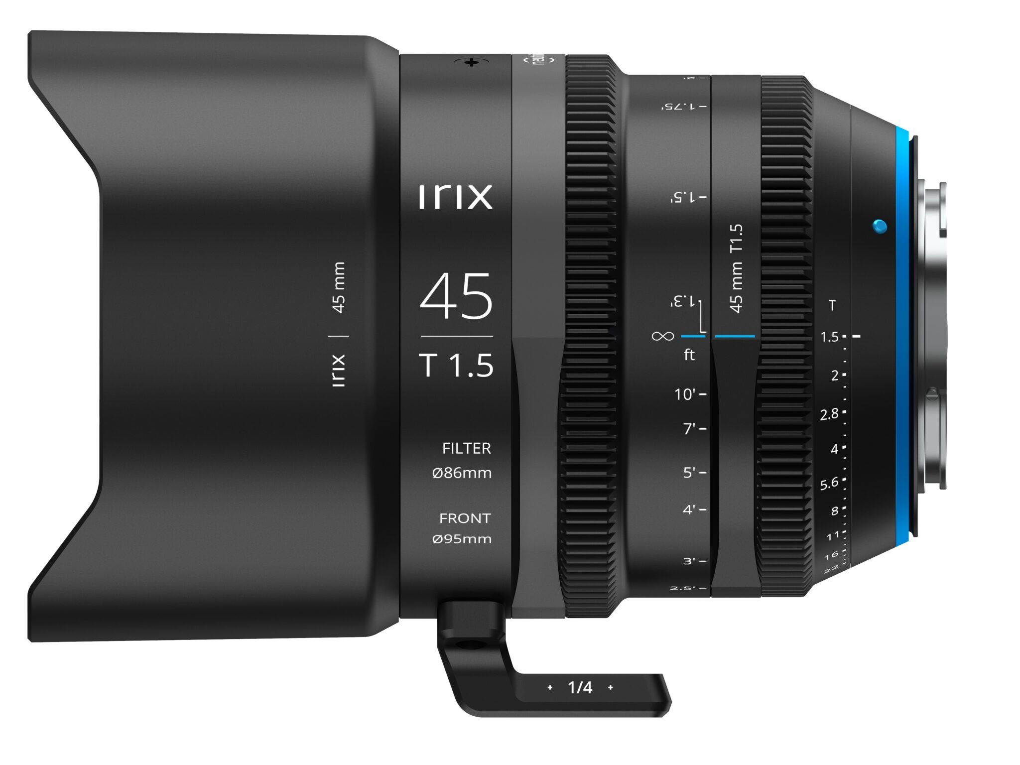 Irix Cine Lens 45mm T1.5 L-mount objectief