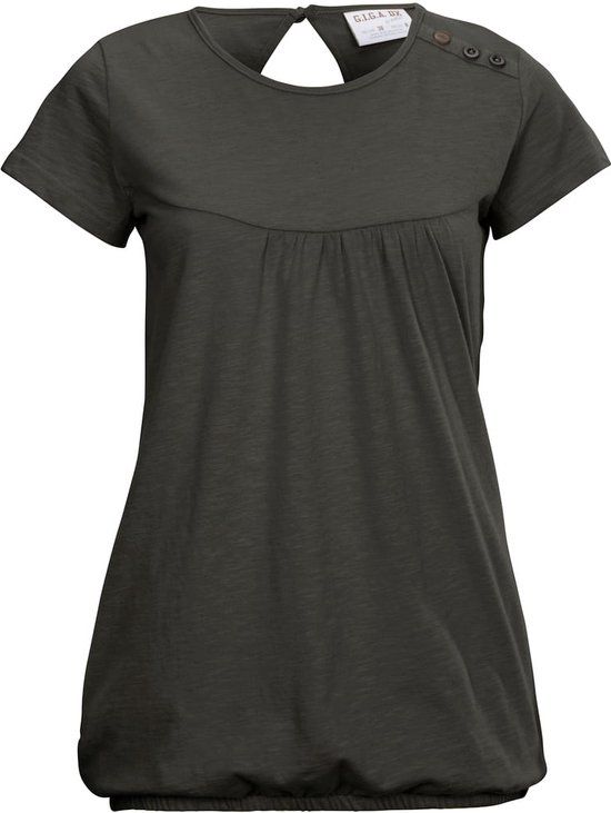 G.I.G.A. DX by killtec Killtec Shirt 38242 donkergroen maat 46 | Dames | Katoen | Lente/Zomer 2022
