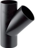 Geberit PE Kunststoflasfitting met 3 aansluitingen, Polyetheen, 200 mm buisdiameter
