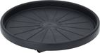 Pro Garden Plantentrolley - kunststof - donkergrijs - rond - D35 cm