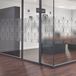 Ambiance Sticker Privacy raamfolie - Art Deco - Zelfklevende raamfolie voor ramen en douchedeuren - 40x200cm