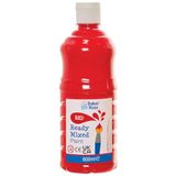 Baker Ross VC393 Rode kant-en-klare posterverf 600 ml