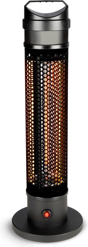 alpina Heater Terrasverwarmer - Infrarood Verwarming - 800W - Zwart
