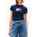 Tommy Hilfiger T-shirt ajusté Wavy Flag Dark Night Navy