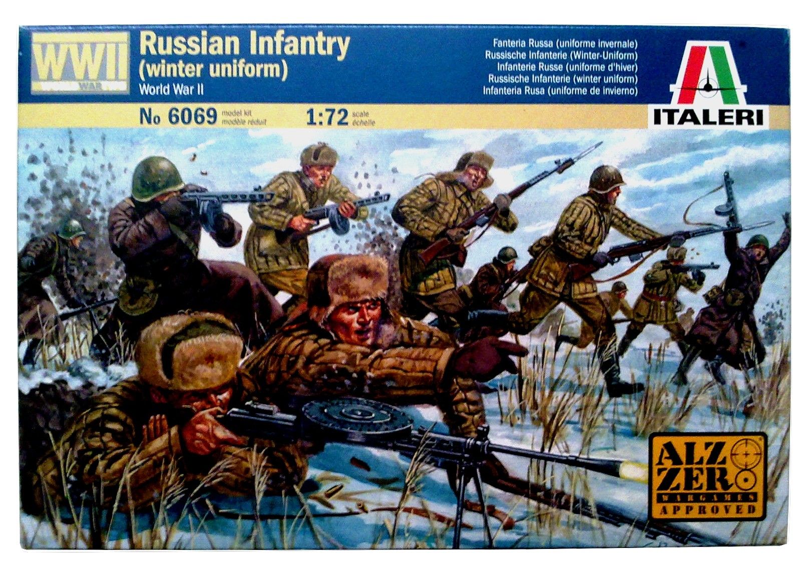 Italeri 6069 - Miniatuurfiguren - bruin - metaal/kunststof - 8+ jaar - doos - CE