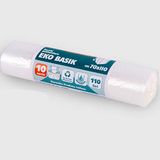 La Briantina Eko Basik SAC06731A vuilniszak, transparant, 70 x 110 cm, inhoud 110 liter, 10 zakken