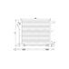 Valeo Condensor, Airconditioning 814454 | Compatibel met: NISSAN JUKE