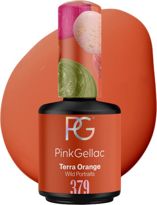 Pink Gellac 379 Terra Orange 15ml Gel Nagellak