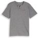 Tom Tailor - Henley T-shirt met fijne streepjes - Maat S - white tarmac grey fine stripe
