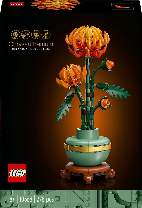 LEGO Icons Chrysant - Botanical Collection - 10368