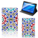 B2Ctelecom Lenovo Tab E10 Leuk Tablet hoesje Mozaïek