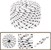 vidaXL Boottouw - Gevlochten - 8 mm x 100 m - Polyester - Wit